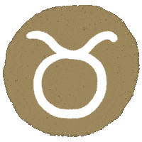 Taurus Krot Sticker by Helga Valdis   #krotdagsins