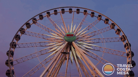 Ferris Wheel California GIF by Travel Costa Mesa