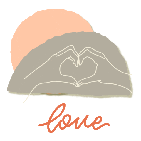 In Love Heart Sticker by Beauty by Earth