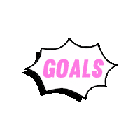 Goals Sticker by Embodyment