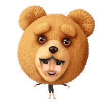 Bear Manthonyajr Sticker by Genies