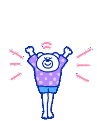 Thanks Bear Sticker by takadabear