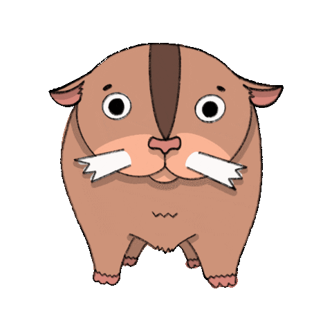Cartoon Boar Sticker