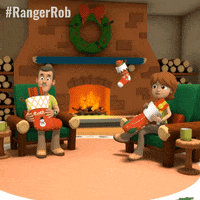 Rob Christmas Tree GIF by Treehouse Direct
