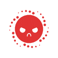 Angry Sticker by ovogene
