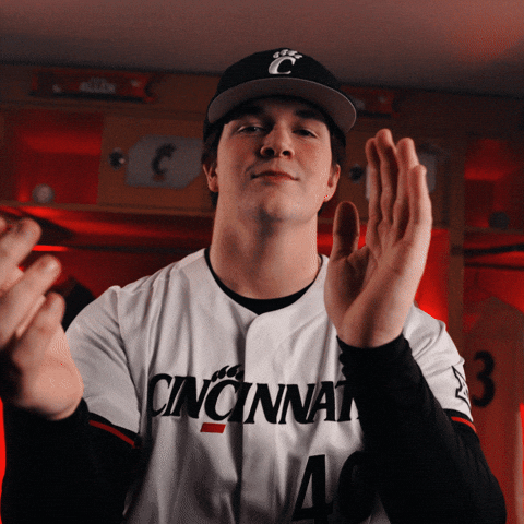 College Baseball Uc GIF by Cincinnati Bearcats