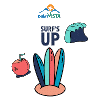 BukitVista happy excited summer holiday Sticker