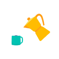 Coffee Cup Sticker by theSkimm