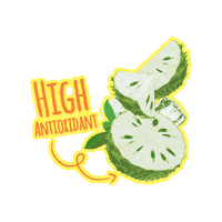 Fruit Vitamin Sticker by Jans Enterprises Corp