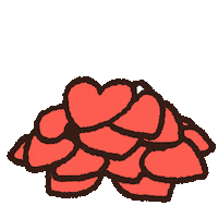 In Love Cat Sticker by LINE FRIENDS