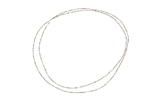 Drawing Circling Sticker