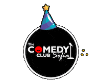 comedyclubsofia comedy birthday podcast club Sticker