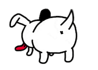 darrick_is_darrick dog licking oreo 오레오 Sticker