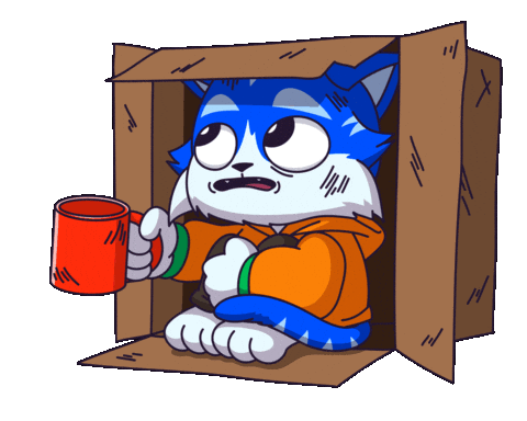 Cat Money Sticker by Toshithecat