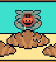 Hungry Pixel Art GIF by SMOL