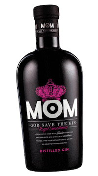 MomGin cheers queen mom drinks Sticker