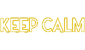 Keep Calm Public Health Sticker