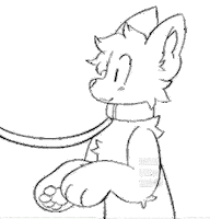 Neko Femboy Sticker