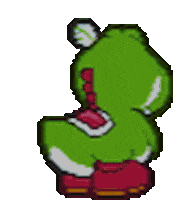 Paper Mario 64 Eating Sticker