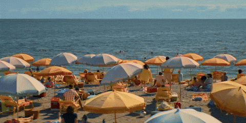 Elizabeth Olsen Beach GIF by A24