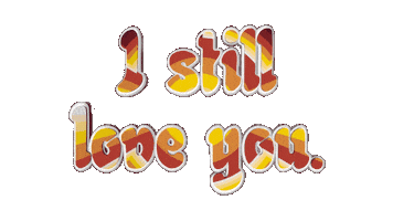 Love You Art Sticker
