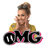 Oh My God Wow Sticker by beauhudson