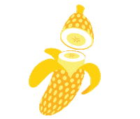 Banana Sticker by drinkwildwonder
