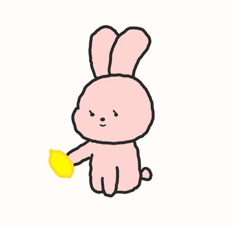 Rabbit Lemon GIF
