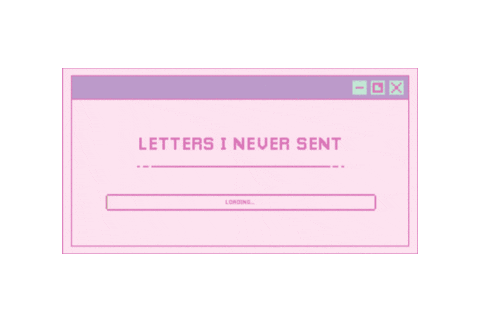 Letters I Never Sent Sticker by Sarah Barrios