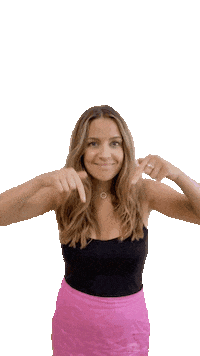 din-virtuelle-assistent look pointing dinvirtuelleassistent ambjerre Sticker