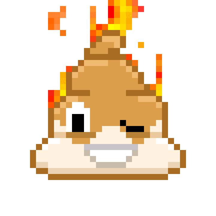 Art Shitting Sticker by Poopies.io
