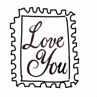 Stamp Love GIF by Barbara Pozzi