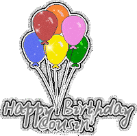 birthday america STICKER