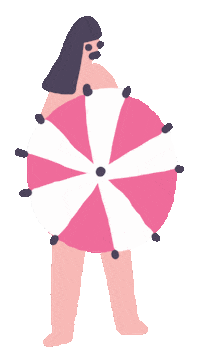 Girl Summer Sticker by Sara Maese