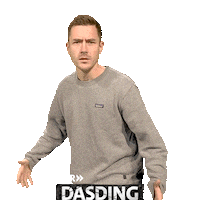 Surprised Überrascht Sticker by DASDING