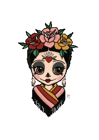 Marizaseitatattoo love heart woman tattoo Sticker