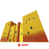 Burgos Castillo Sticker by Aduriz