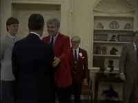 Ronald Reagan Photoshoot GIF