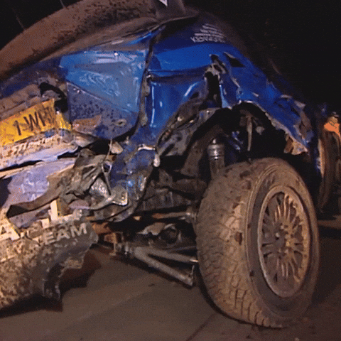 Game Over Loser GIF by FIA World Rally Championship