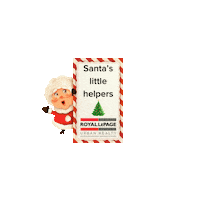 Santa Claus Christmas Sticker by royallepageurban