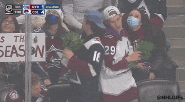 Happy Colorado Avalanche GIF by NHL