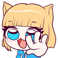 Cat Girl Smile GIF