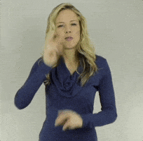 Excited Asl GIF