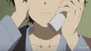 wake up bed hair GIF by Funimation