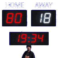 18 Away Sticker