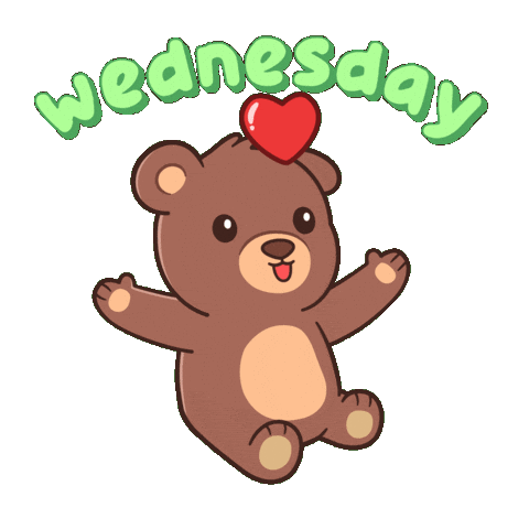 Teddy Bear Smile Sticker by BEARISH