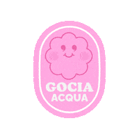 Pink Smile Sticker