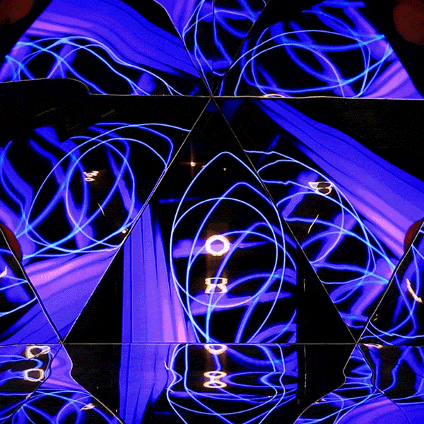 photobooth portrait kaleidoscope timeframe GIF