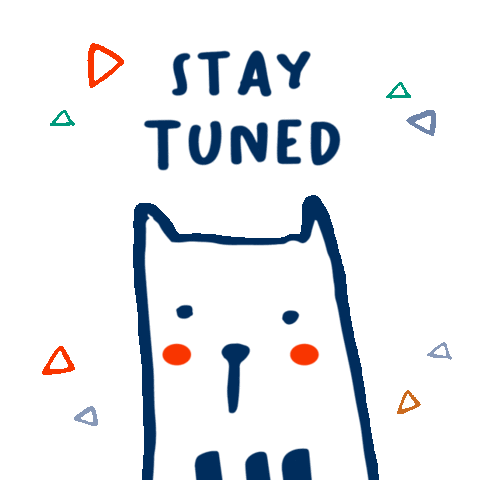 Happy Coming Soon Sticker by Offspringinc