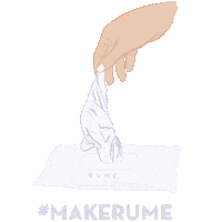 Rumebythe hand sanitizer wipes rume rumebythe Sticker